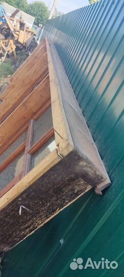 Деревянная оконная рама бу