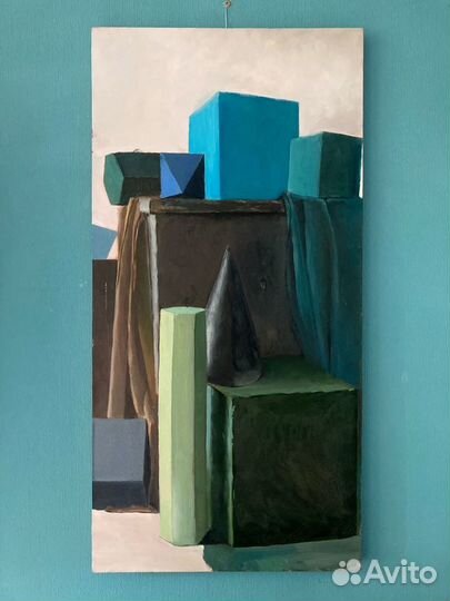 Картина маслом на холсте парный натюрморт «Порядок