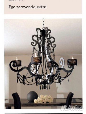 Люстра со стразами Swarovski