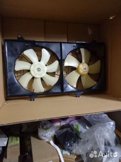 Вентилятор радиатора mazda 6 gg 05-07 МКПП