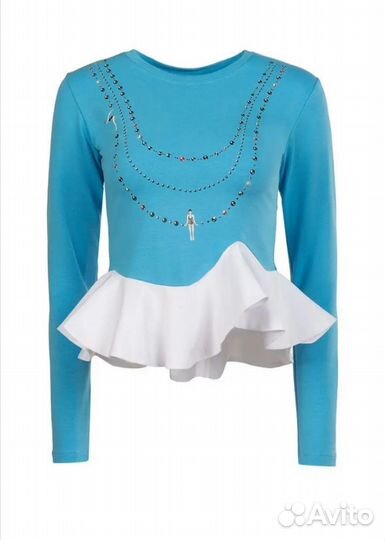 Кофточка с баской. Новая. Размер 42