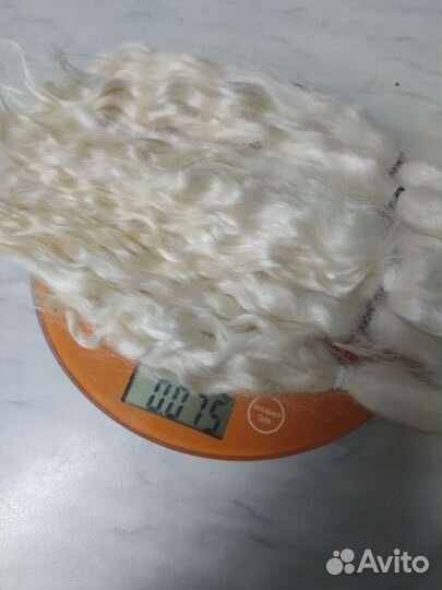 Волосы из козы для кукол