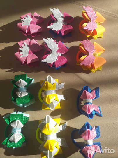 Комплект бантиков цена за все