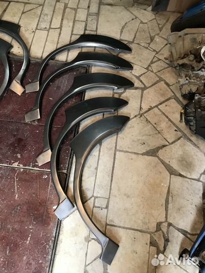 Ремонтные арки заднего крыла хендай акцент пороги