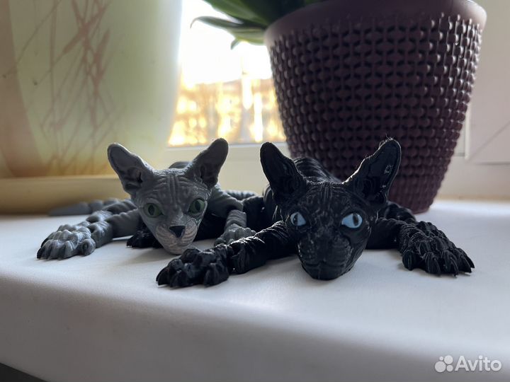 Котик антистресс сфинкс