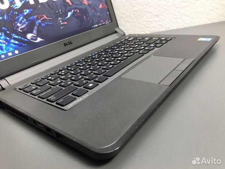 Ноутбук Dell для работы и учёбы i3/4gb/240gb SSD