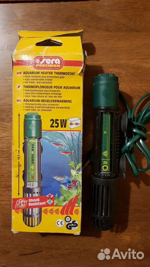 Аквариумный нагреватель Sera Precision 25 W