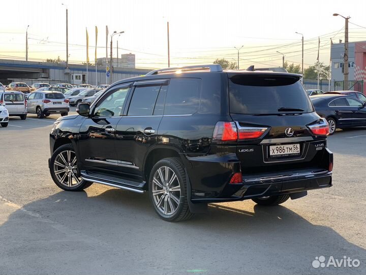 Комплект для переделки Лексус лх570 2008 в 2016