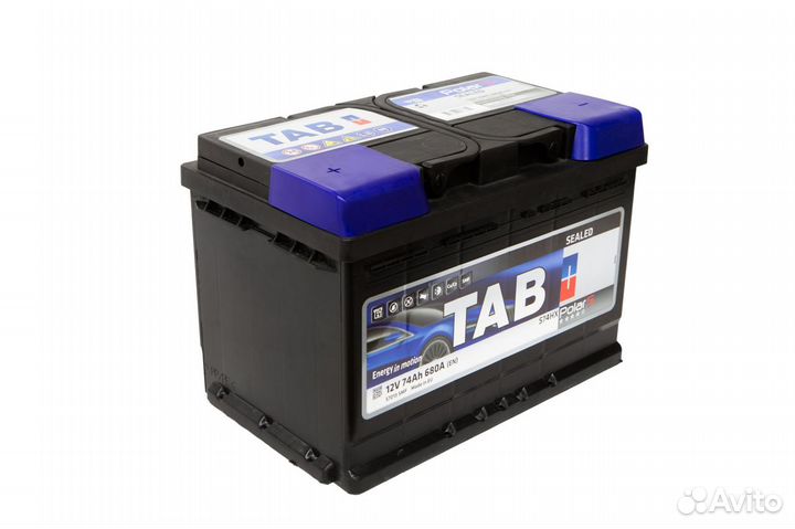 Аккумулятор TAB Polar (246174) 74 А.ч Прямой