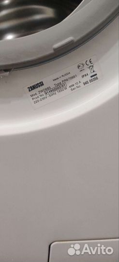 Стиральная машина zanussi