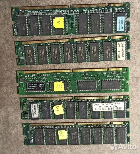 Оперативная память DDR1, sdram, rimm