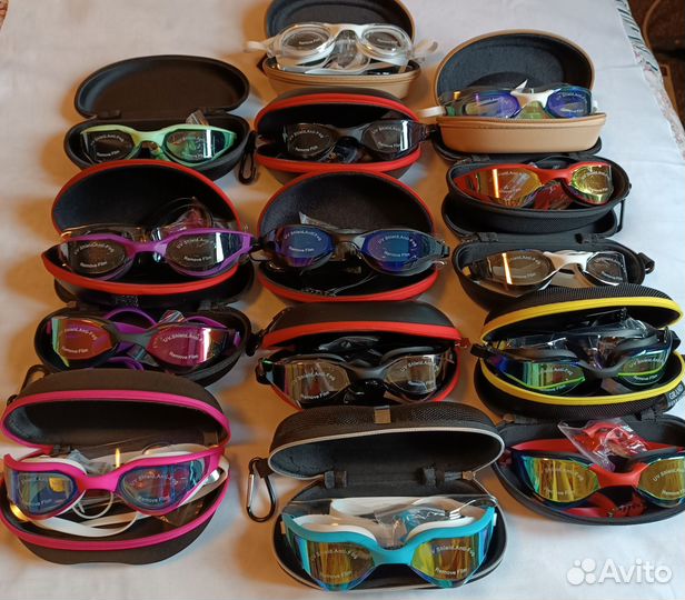 Очки для плавания с футляром Copozz cobra Force