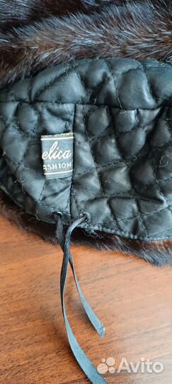 Шапка зимняя норковая женская