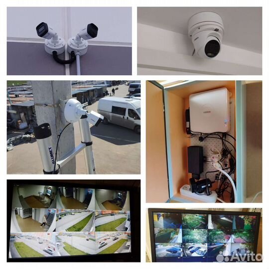 Установка видеонаблюдения