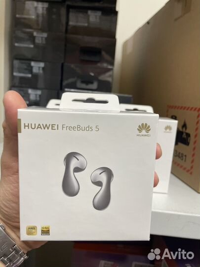 Наушники TWS Huawei Freebuds 5 RU, серебряный