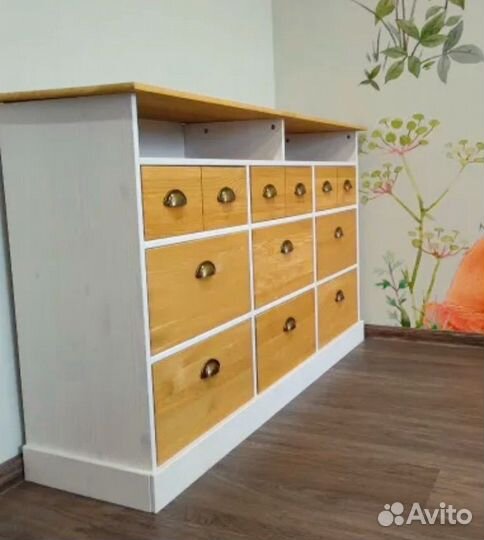Дизайнерский комод из массива новый