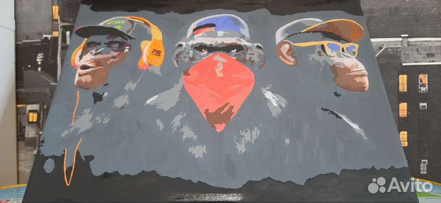 Картины по номерам раскрашенная