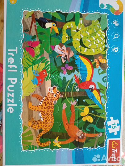 Пазлы Larsen для детей 3+