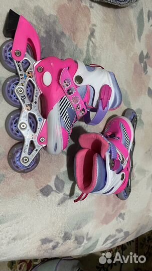 Роликовые коньки детские раздвижные