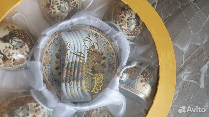 Сервиз кофейный 12 предметов новый