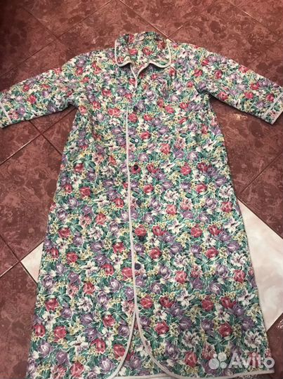 Халат 100/: хлопок новый стежонный