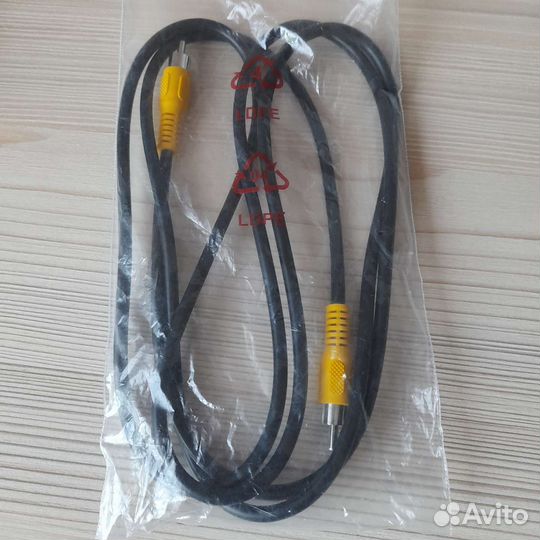 Кабель RCA (M) - RCA (M) черный