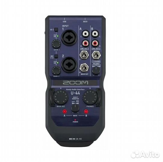 Внешняя звуковая карта Zoom U-44