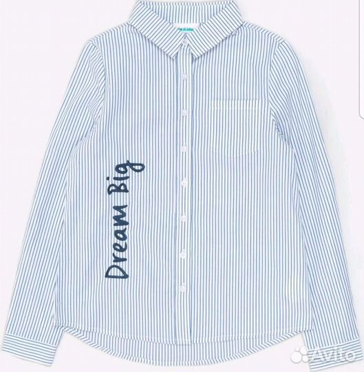 Новая Рубашка Accola р.104 для девочки