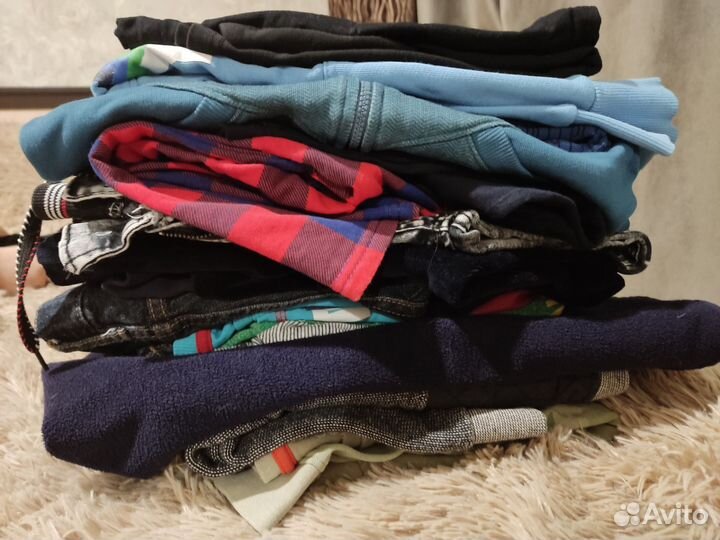 Детские вещи пакетом на мальчика 116-122