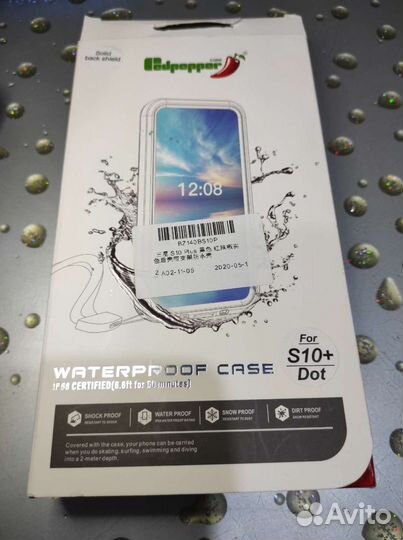 Водонепроницаемый чехол для Samsung galaxy S10+