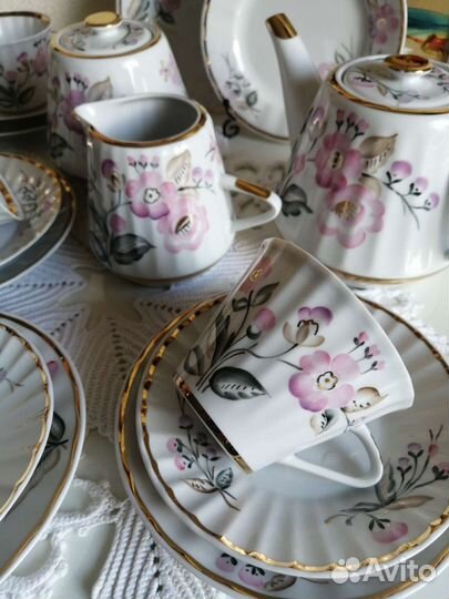 Чайно-кофейный сервиз Дмитровский фз Вербилки