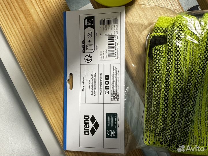 Сетка для плавания новая Arena