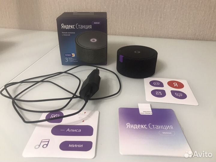 Яндекс станция мини умная колонка Алиса