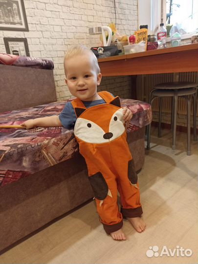Комбинезон Костюм лисы, маскарадный костюм 80-92
