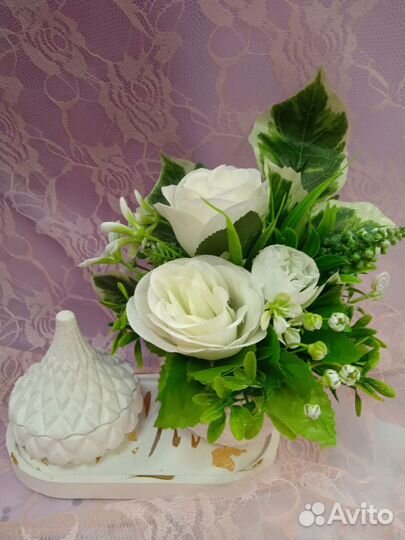 Подарочный набор из гипса