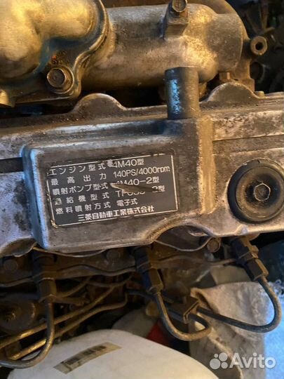 Двигатель Турбо дизель 2.8 L, 4М40
