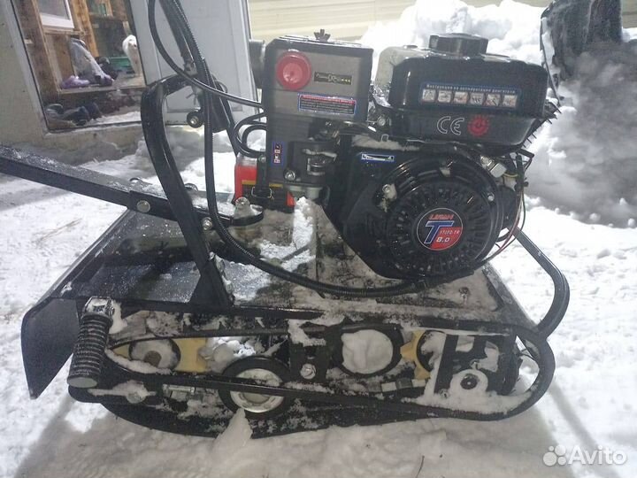 Мотобуксировщик белка