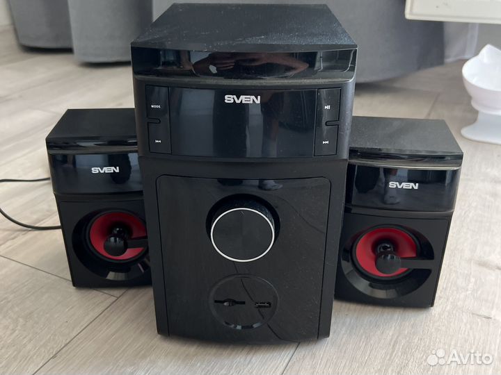 Колонки 2.1 sven MS-302 40Вт
