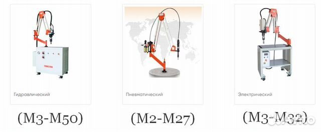 Резьбонарезной манипулятор Trade-MAX метчик М2-М60