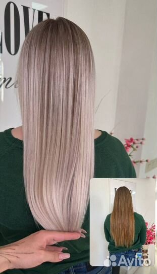 Колорист, тотал блонд, айртач, окрашиваниe