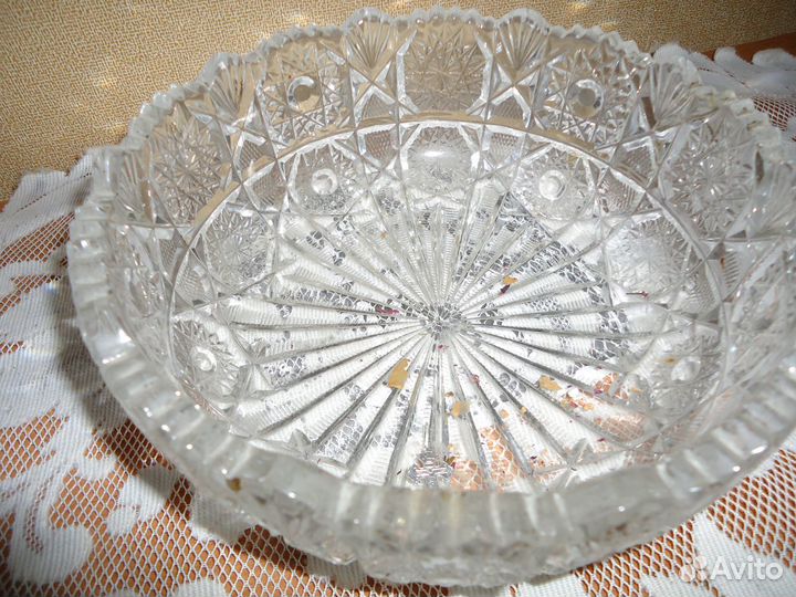 Хрустальные вазы и др. хрустальная посуда