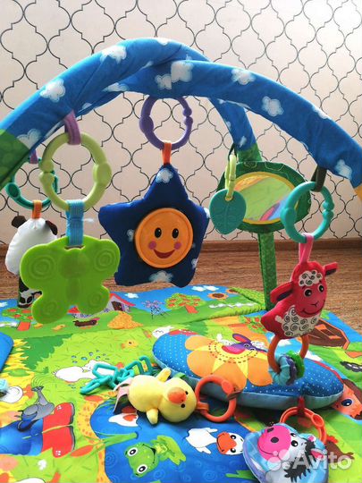 Игровой коврик, музыкальная карусель