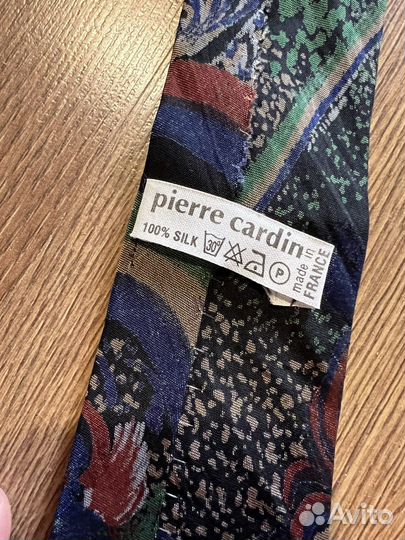 Галстуки Винтаж шелк Pierre Cardin
