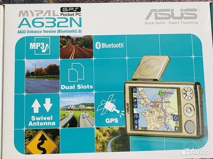 Карманный компьютер GPS Asus абсолютно новый