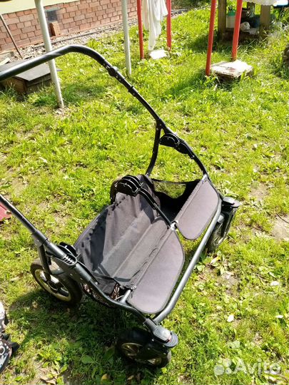 Коляска для двойни indigo