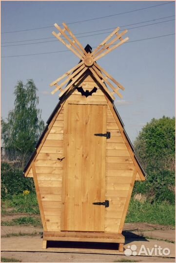 Уличный туалет домик с установкой LGL