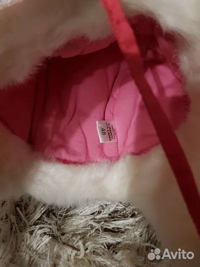 Шапка детская для девочки зимняя