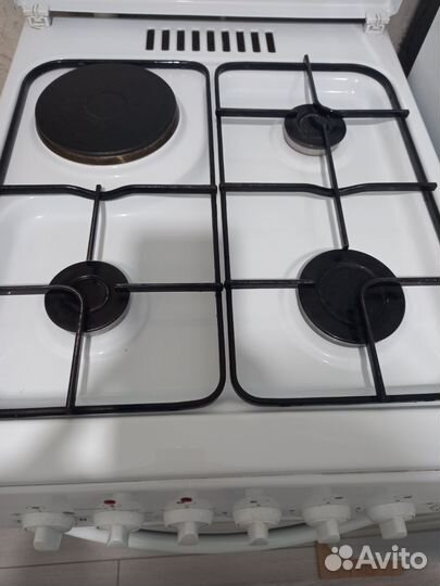 Газовая плита с электрической духовкой