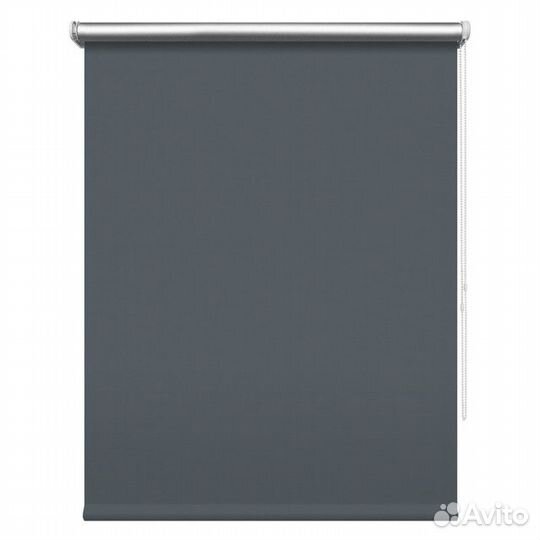 Штора рулонная уют Сильвер blackout 60х175см графи