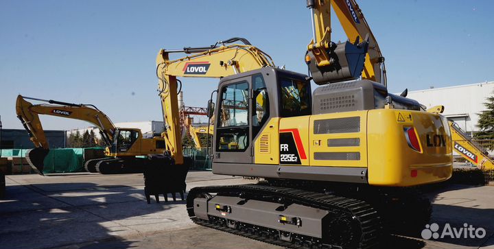 Гусеничный экскаватор Lovol FR225E2, 2024